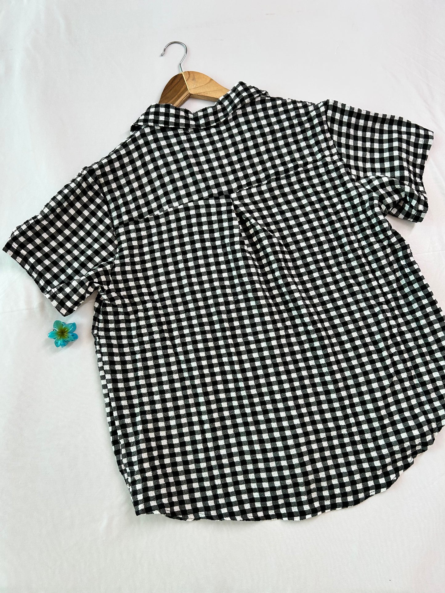 Black Gingham Cute co-ord set