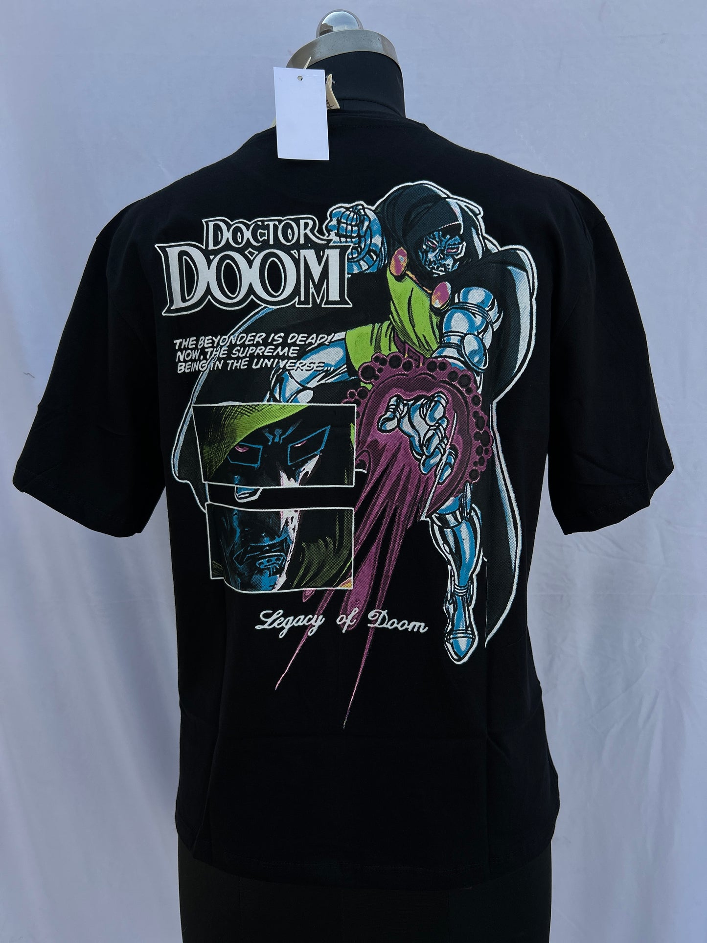 MARVEL-Black T-SHIRT