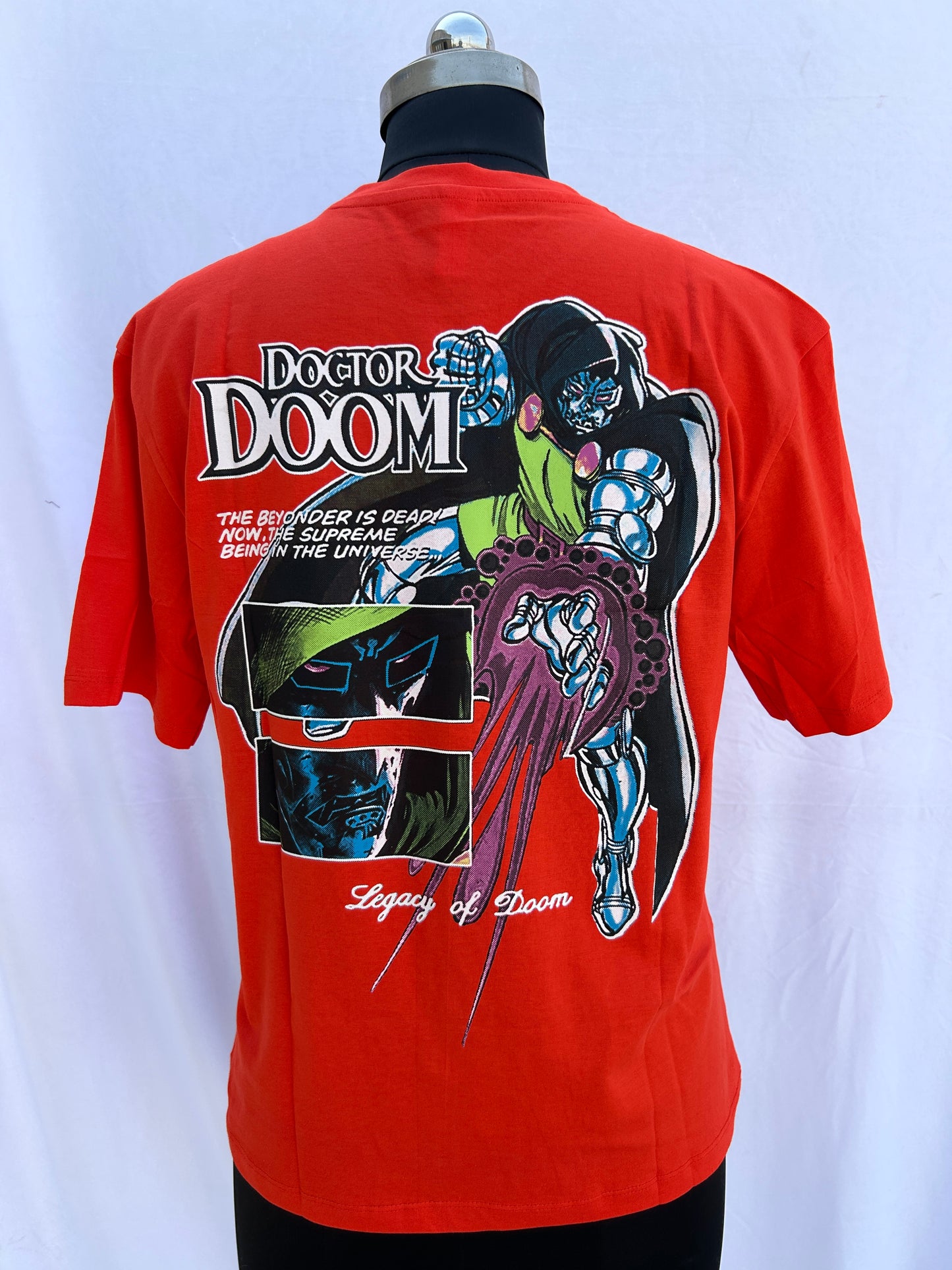 MARVEL-Orange T-SHIRT