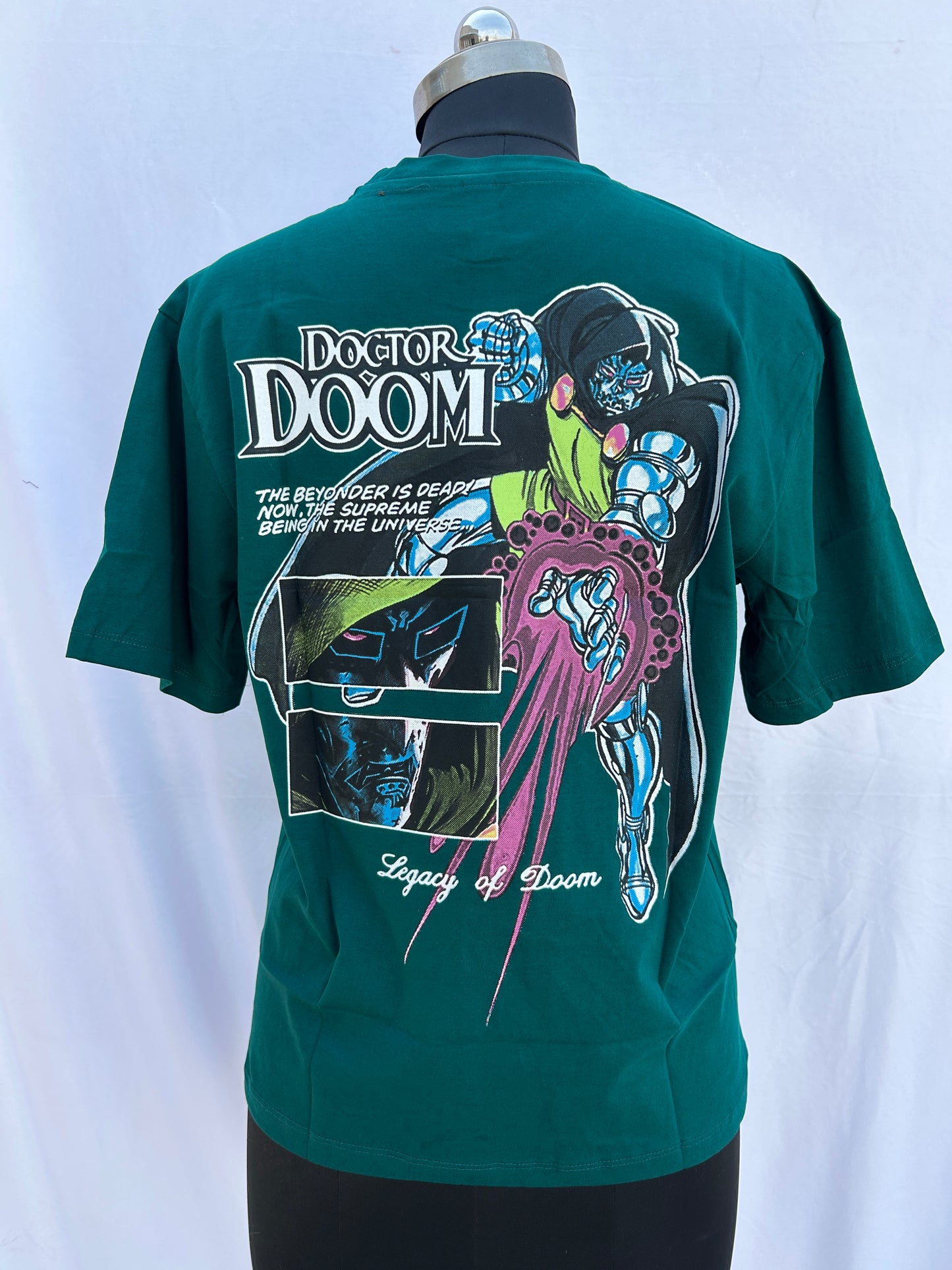 MARVEL-Green T-SHIRT