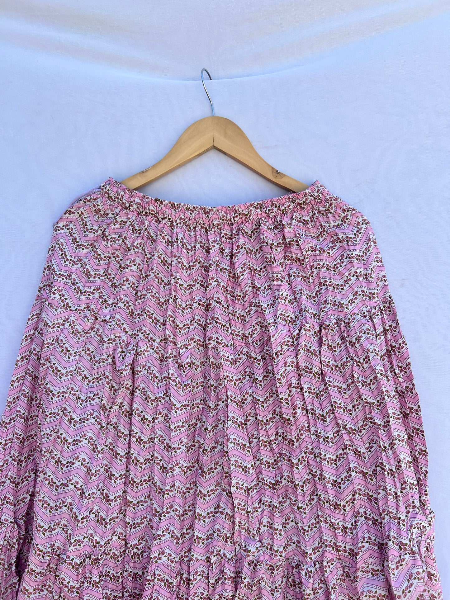Pretty mauve cute print SKIRT