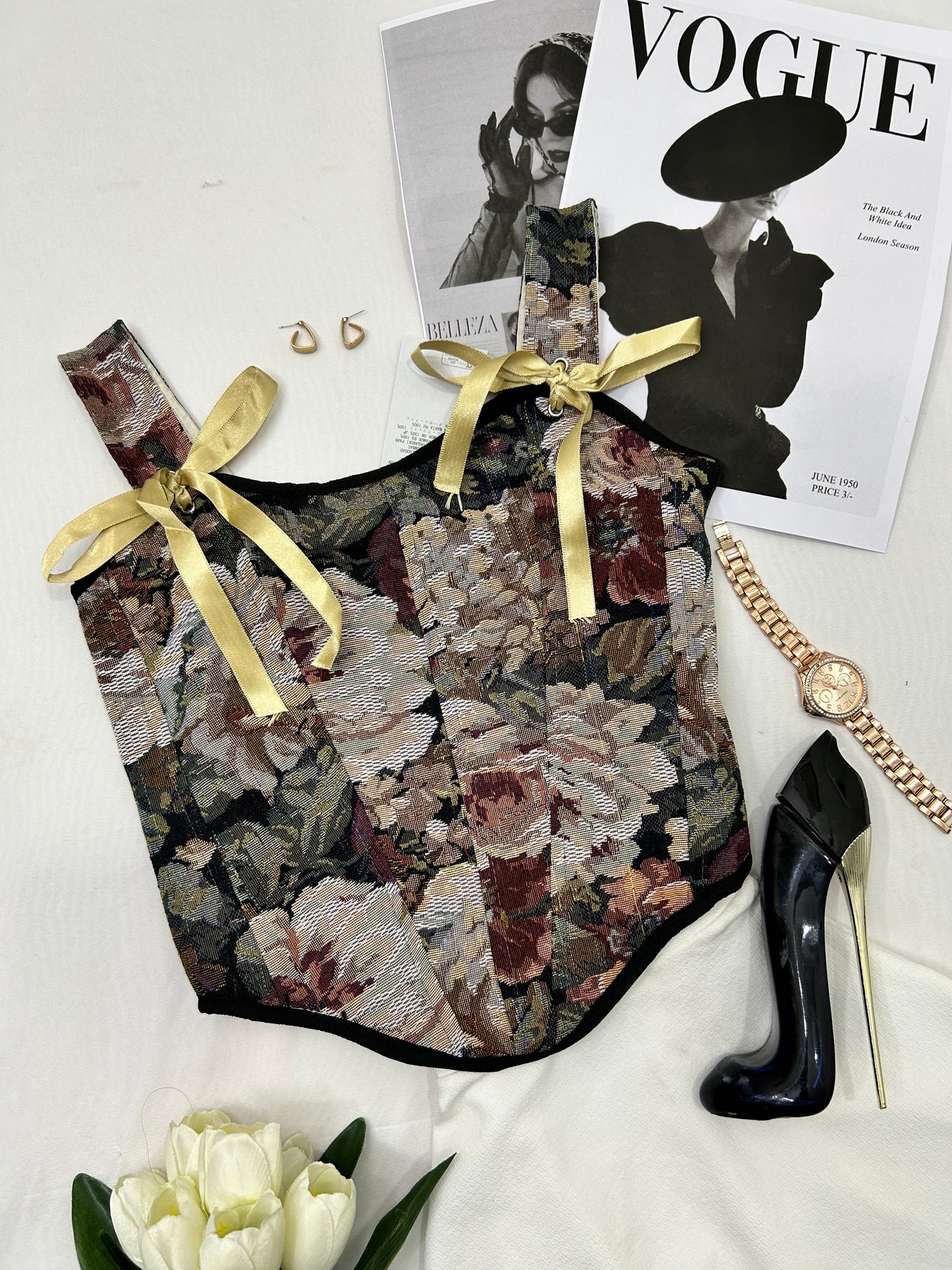Pretty corset - Grey