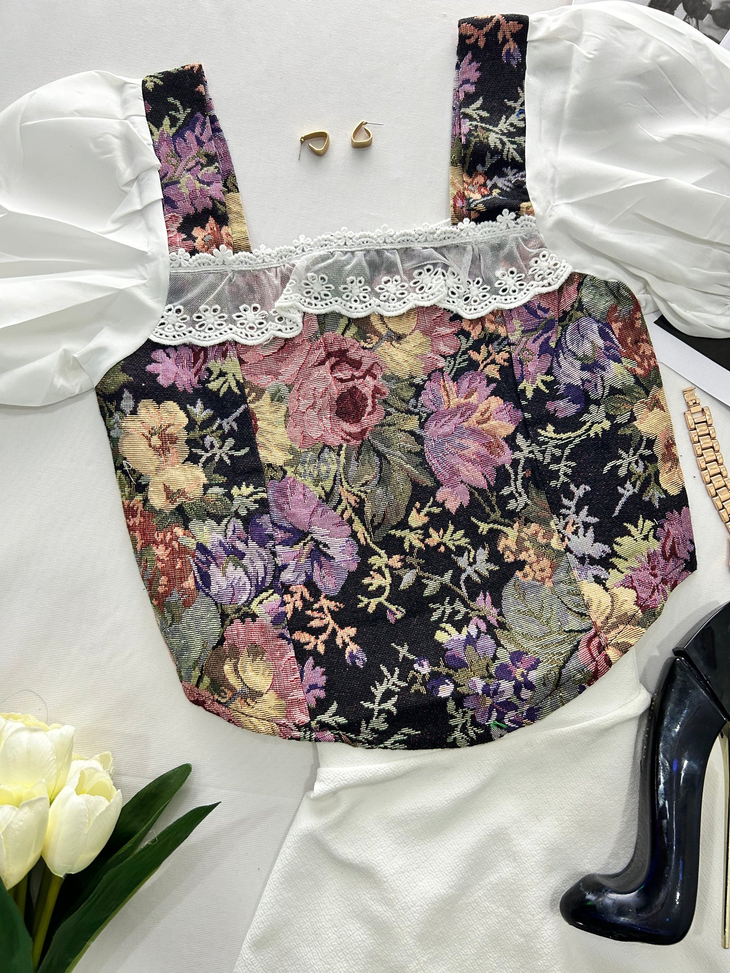 Glam corset-Black