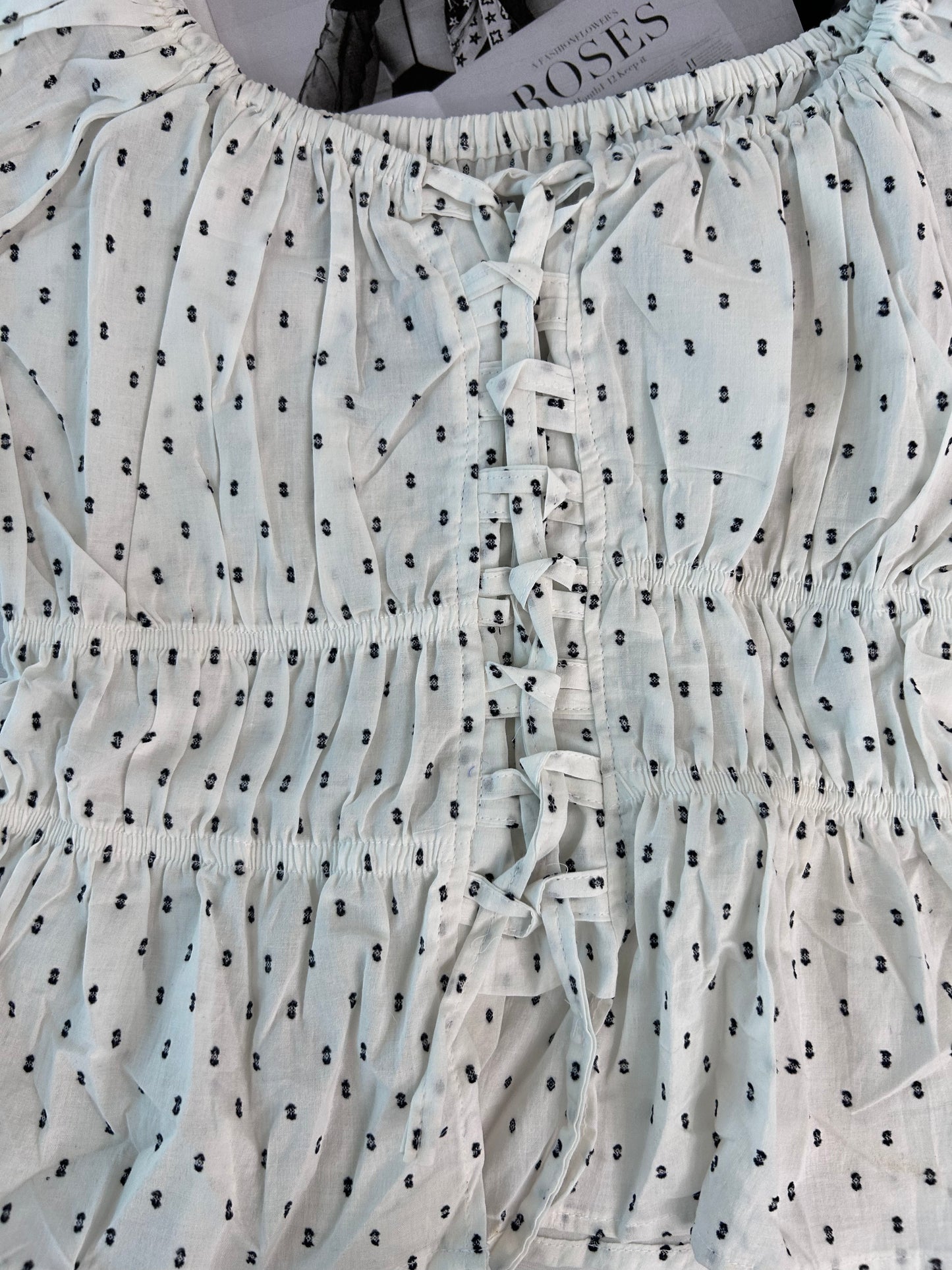 Preety top- white cute