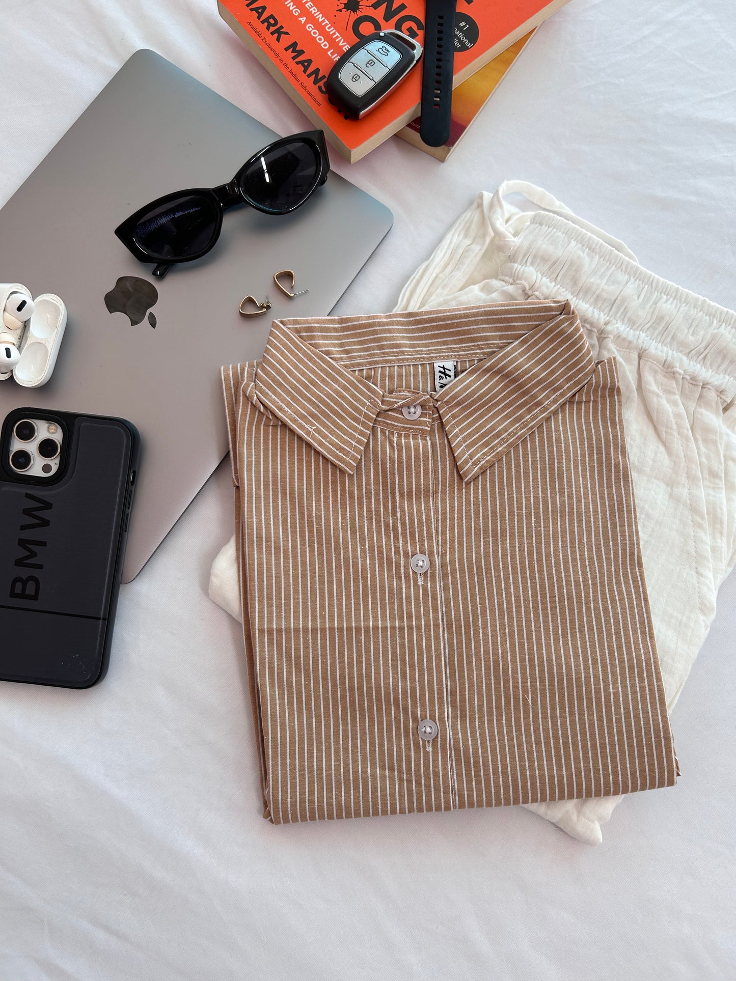 Blue stripe shirt