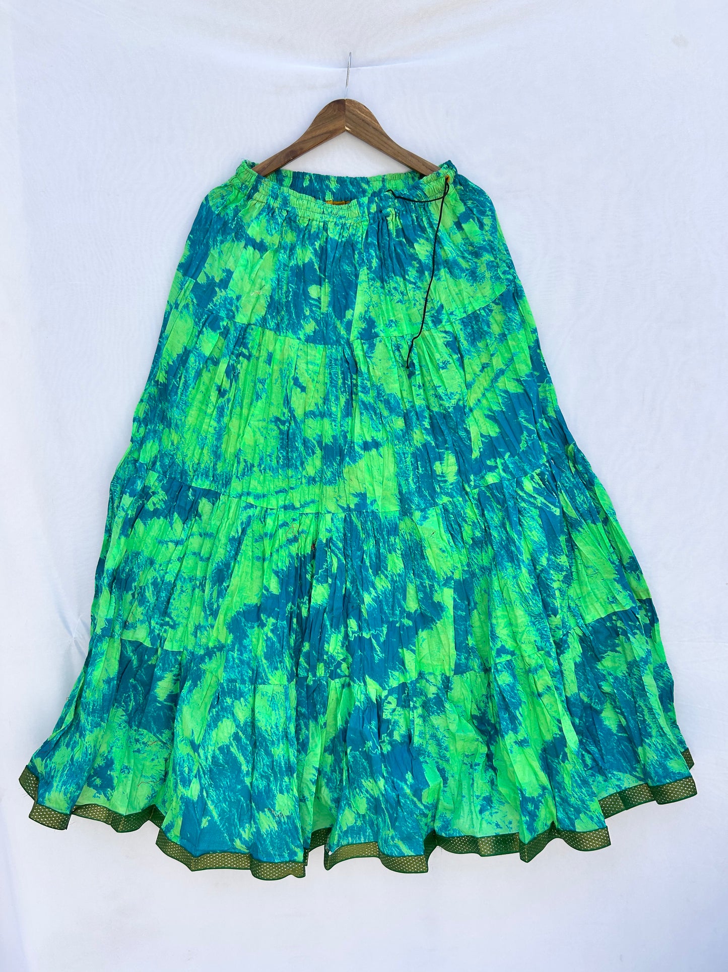 Pretty green shaded skirt