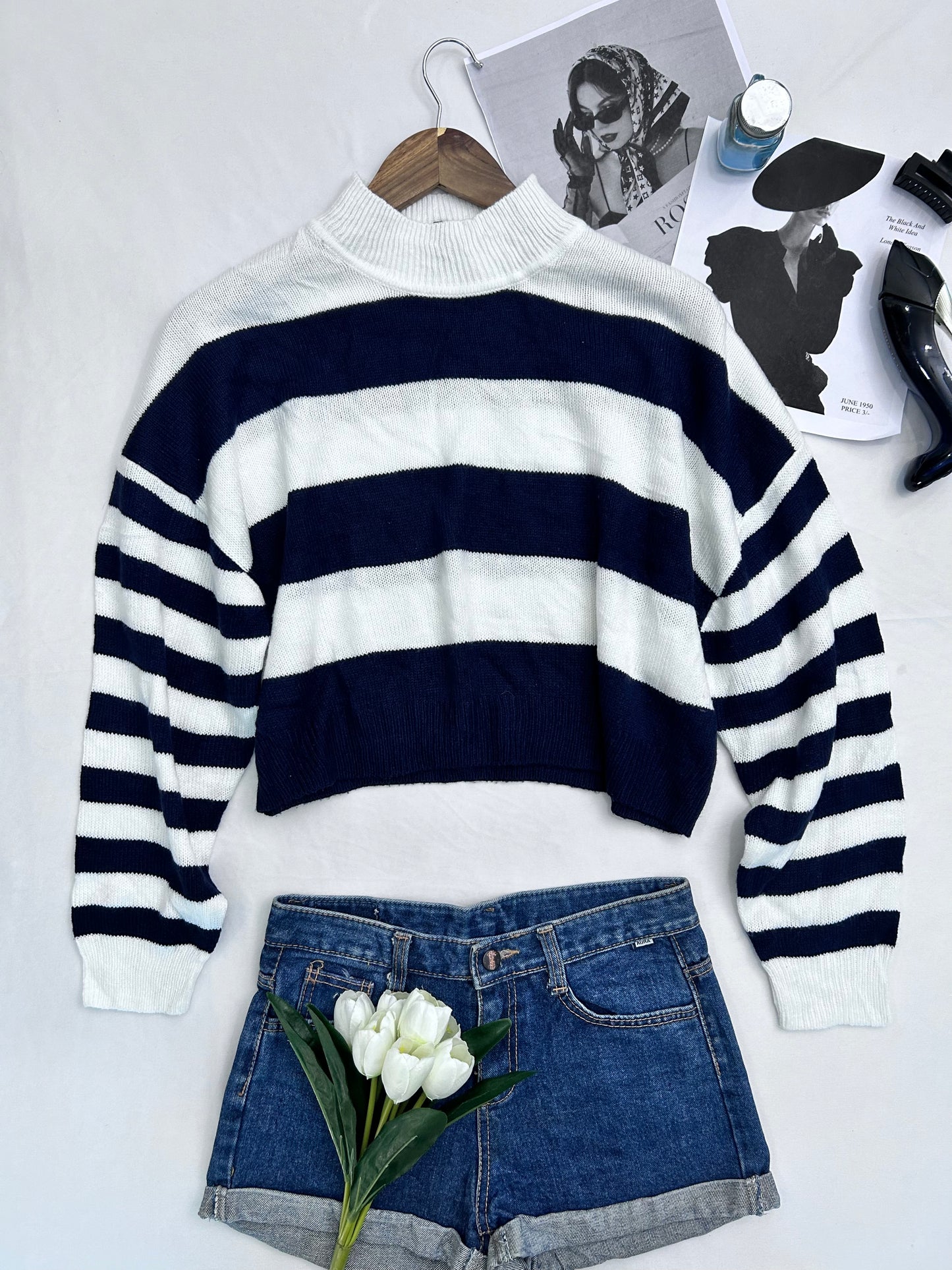 Pretty stripe pullover