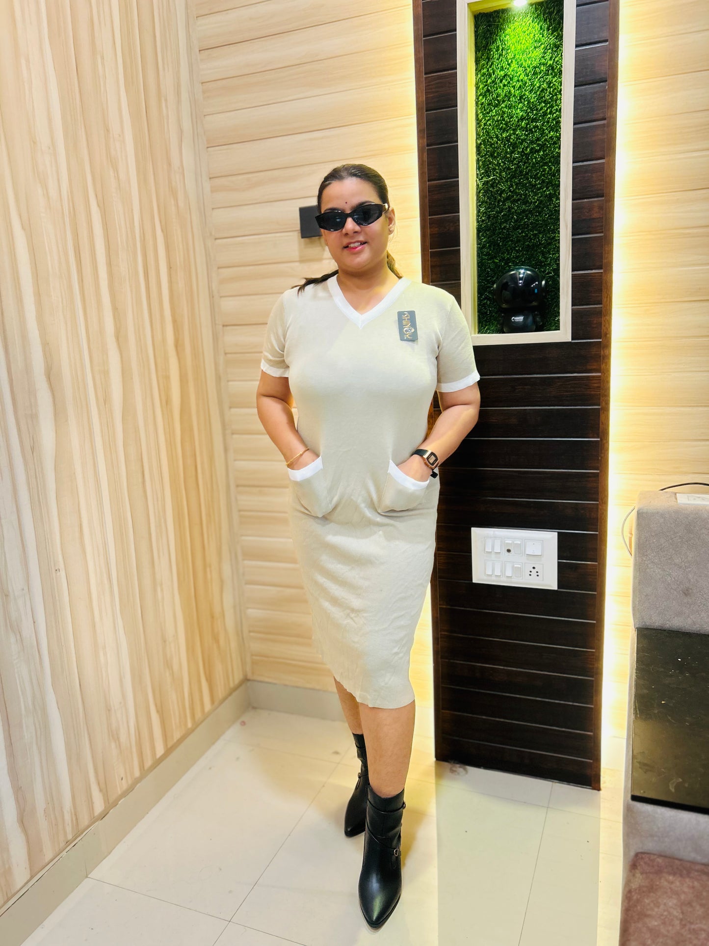 Pastel green cute dress