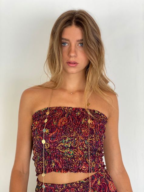 Boho Tube Top