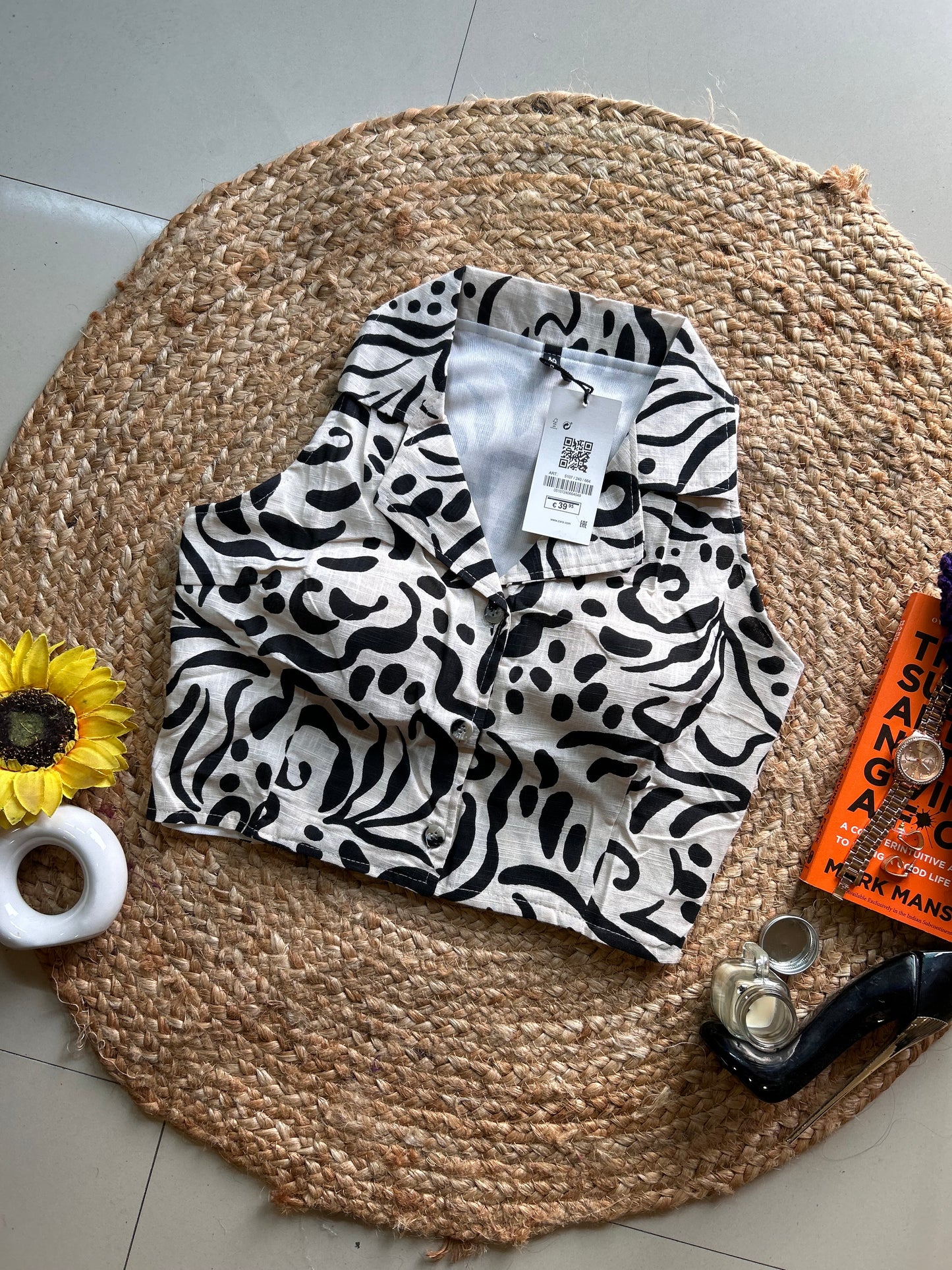 Off white cute  printed