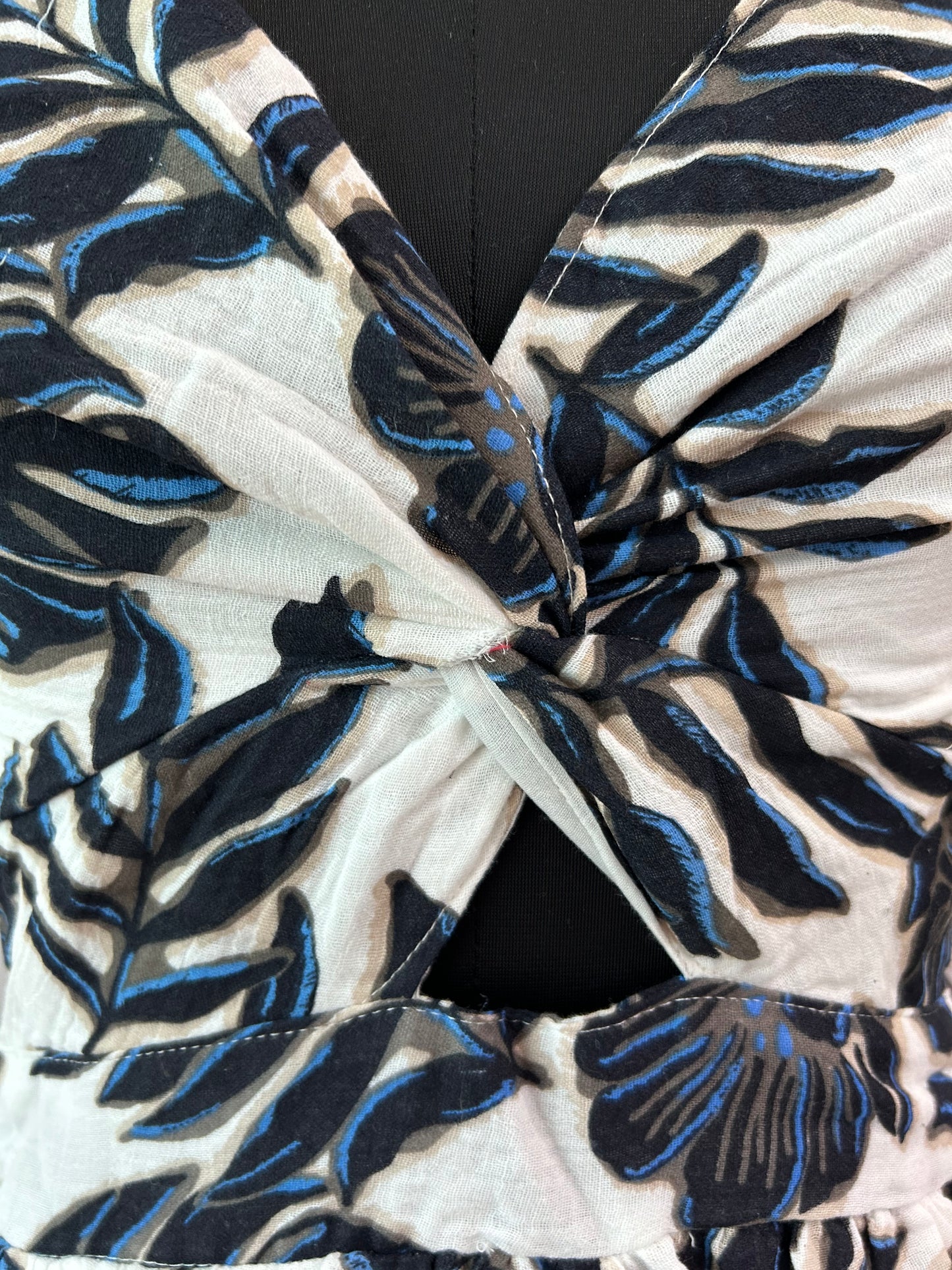 Tropical printed Maxi dress