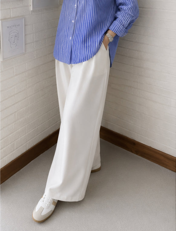 Blue stripe shirt