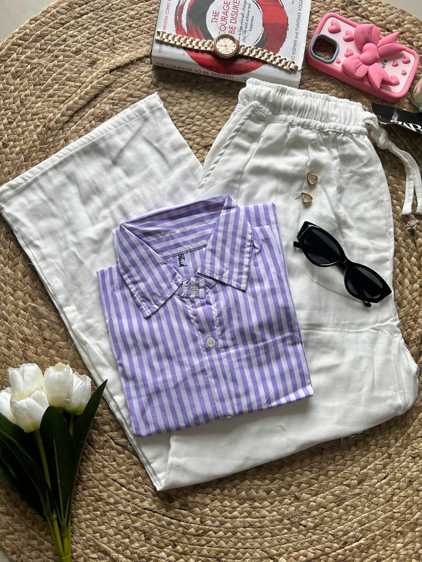 Stripe Lavender