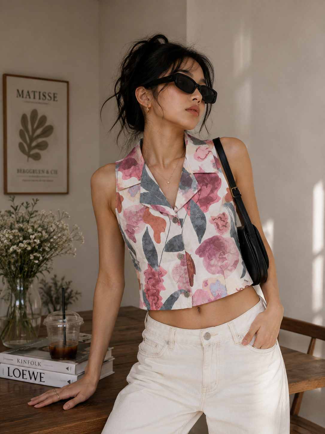 Lavender floral cute printed
