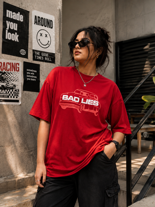 Bad lies- Cherry Red