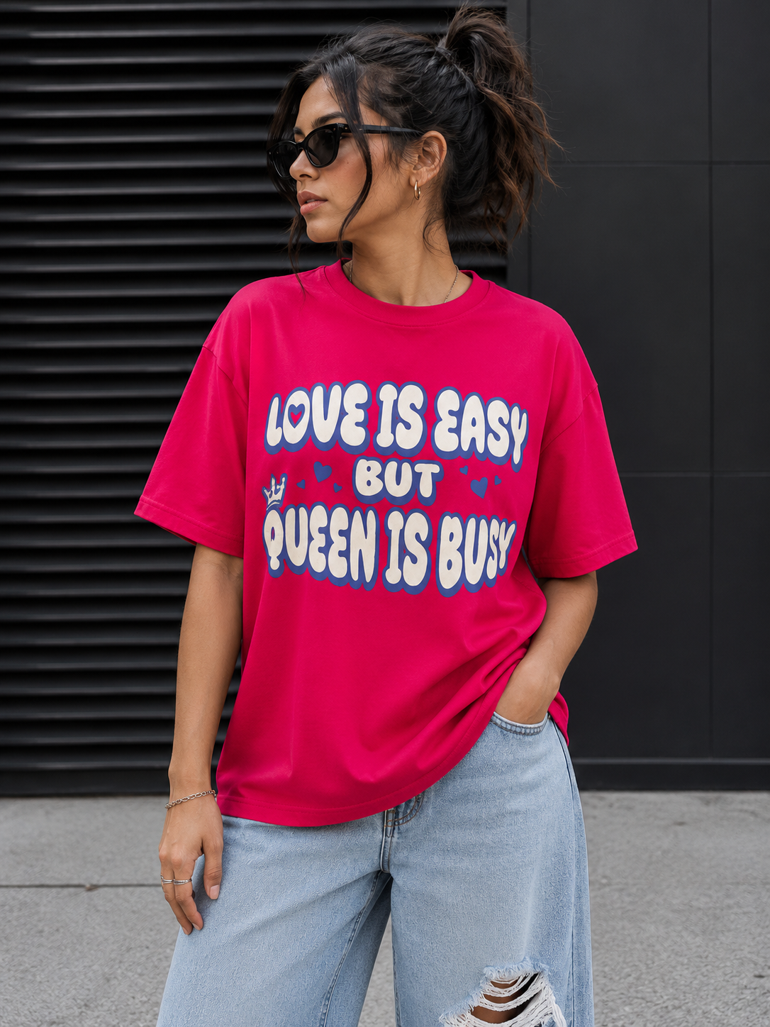 LoveIsEasy-Hot pink