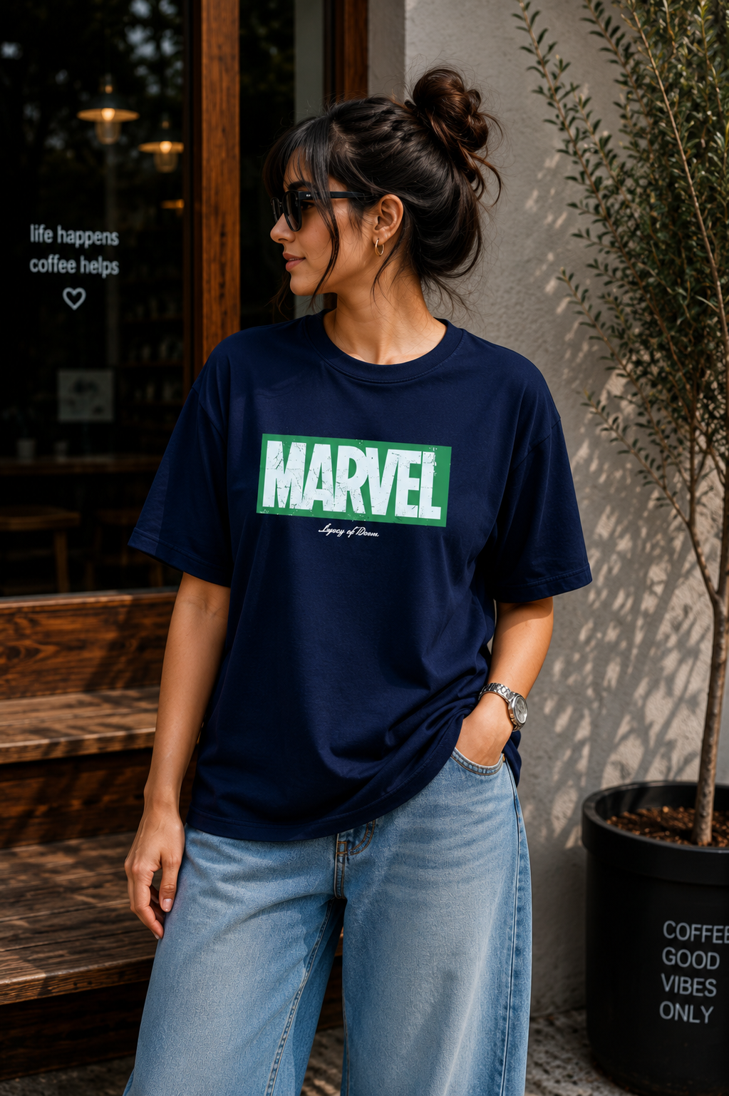 Blue T-SHIRT