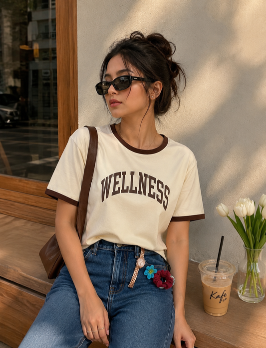 Wellness Oversized Graphic Top