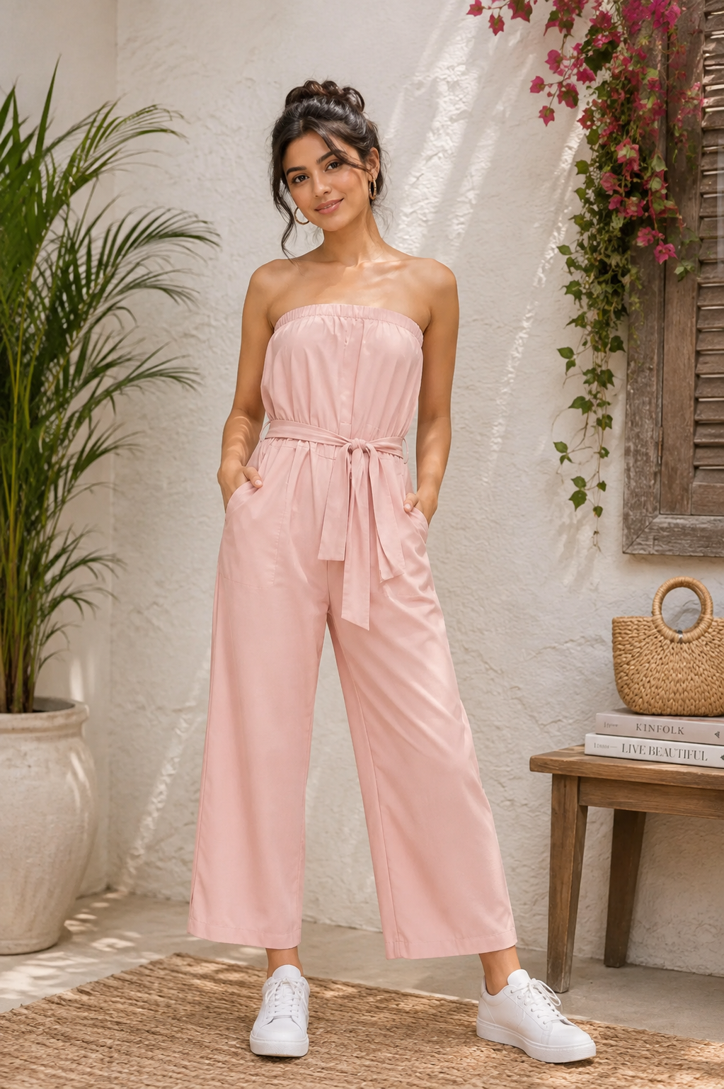 Pink Jumpsuit