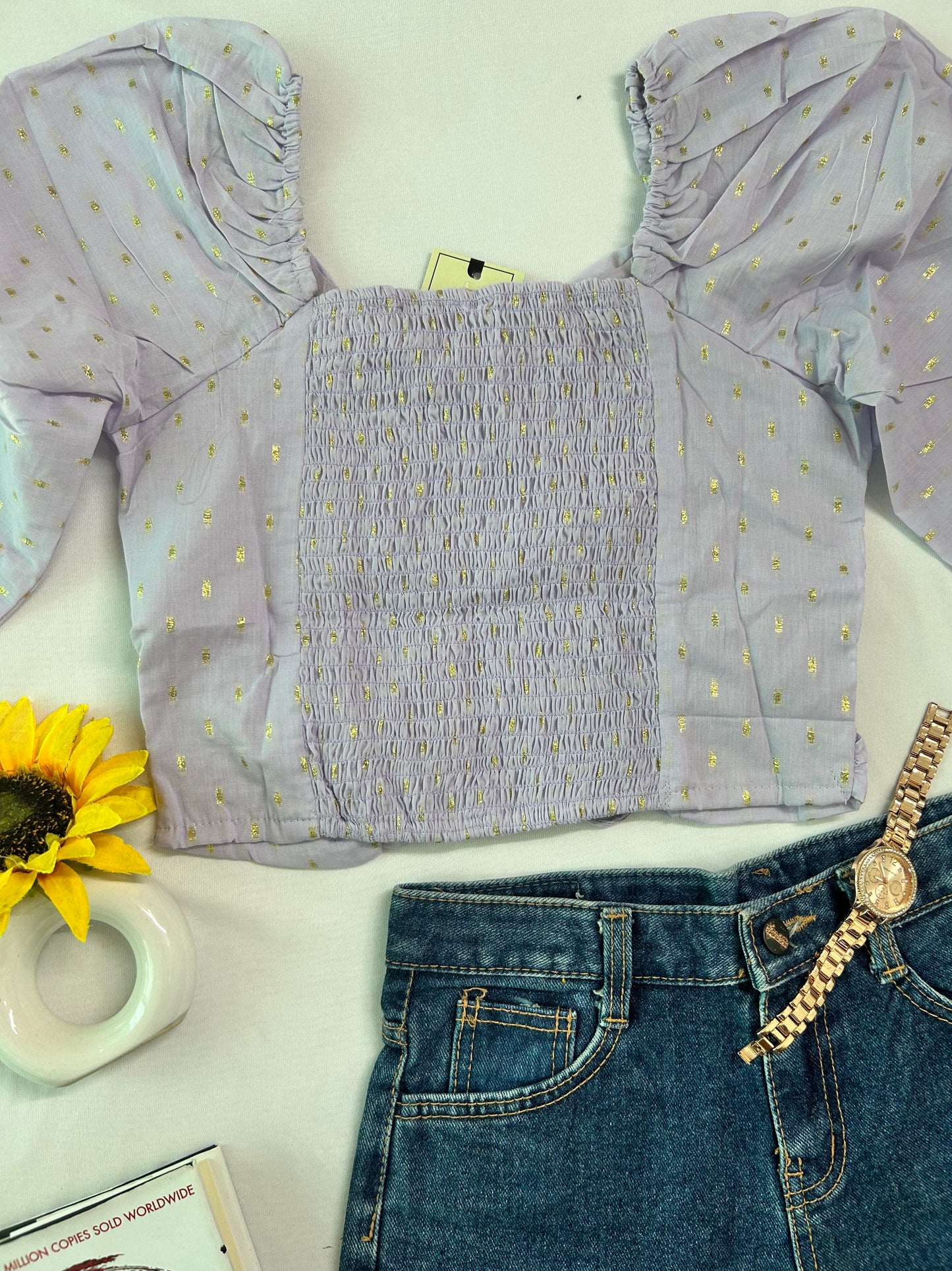 Cotton cute-lavender