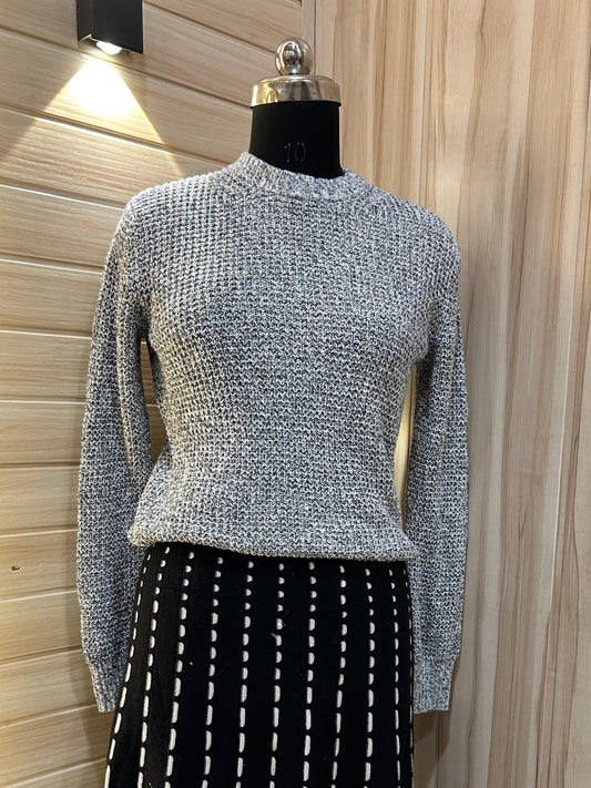 Grey knitted cute