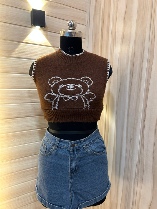 Brown crop Teddy