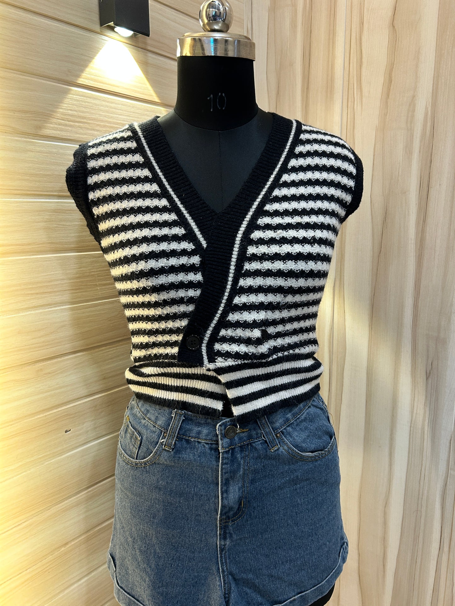 stripe vest