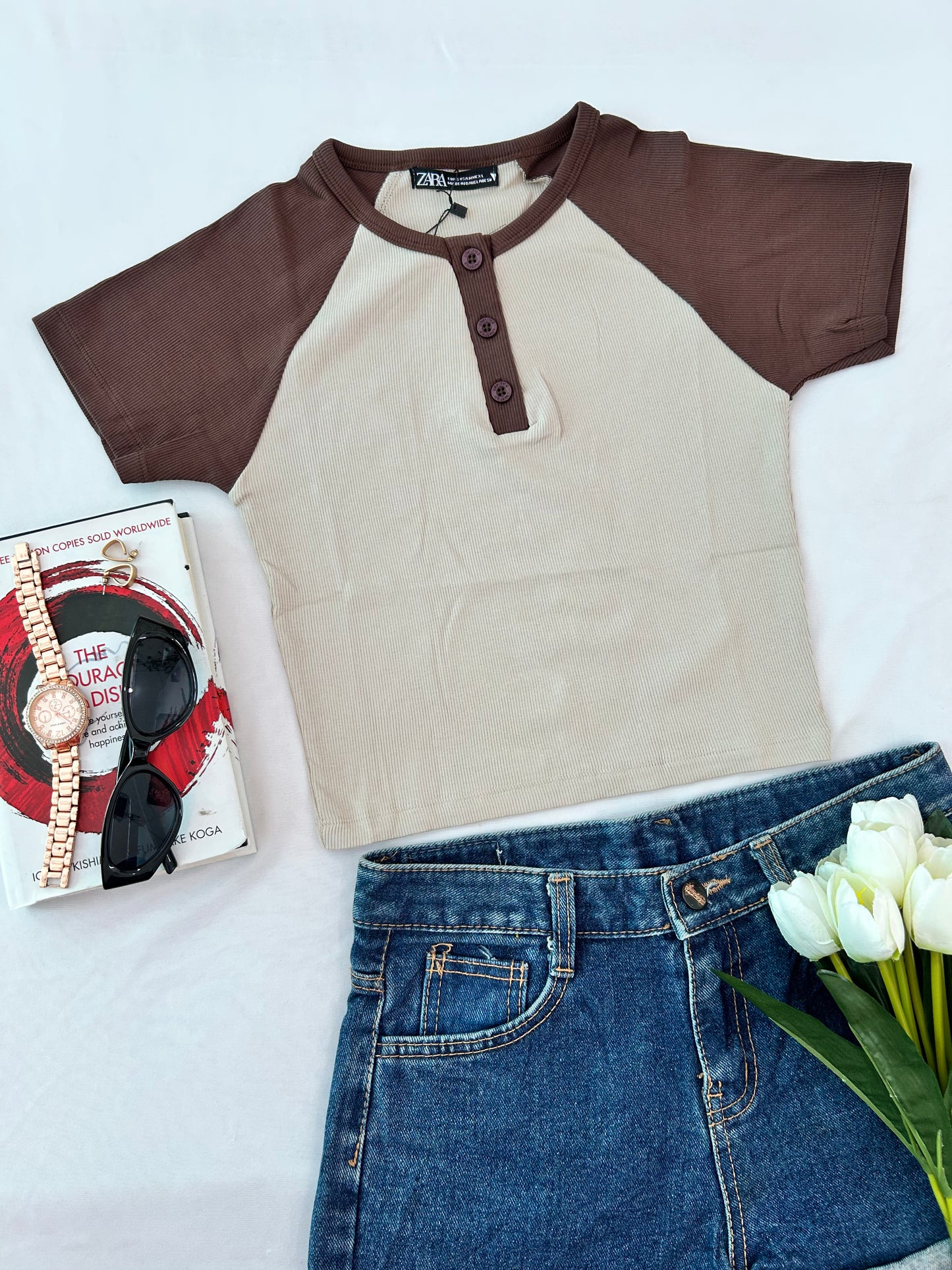 Cute Contrast - Beige