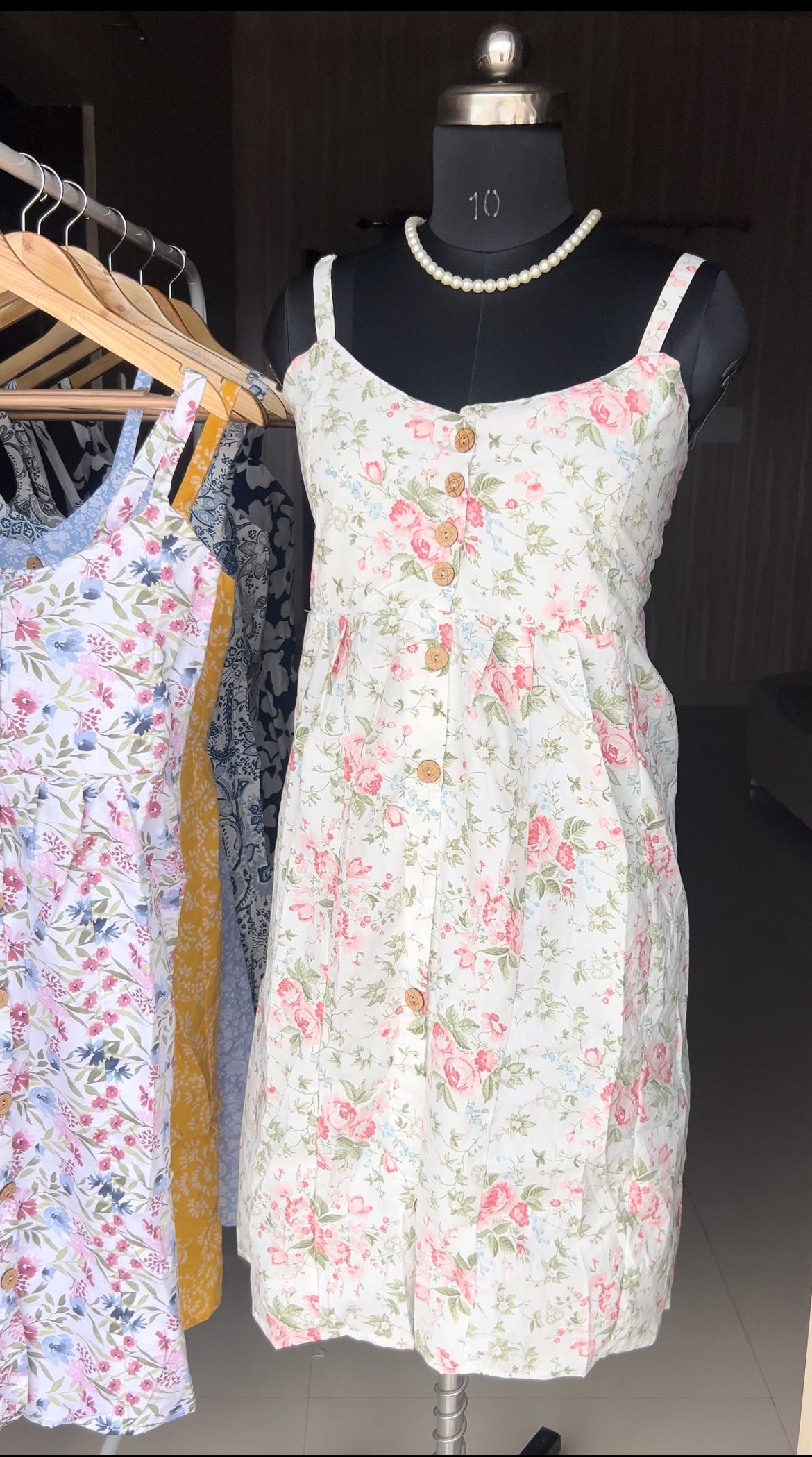 Cotton Floral Dress