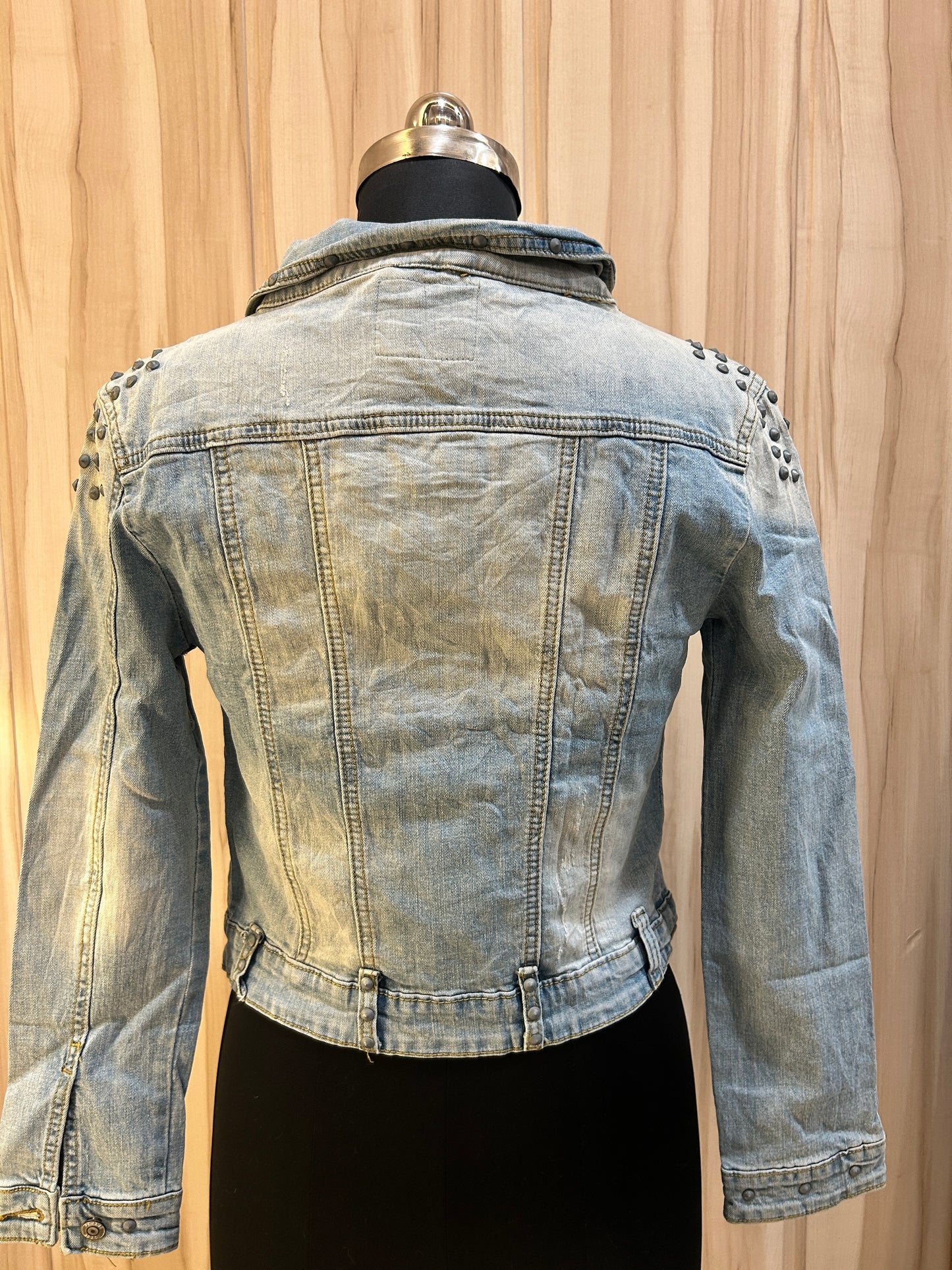 Vintage stud denim jacket