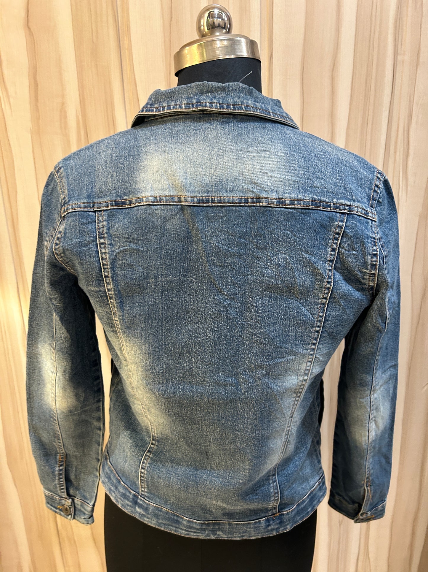 Patch Denim jacket