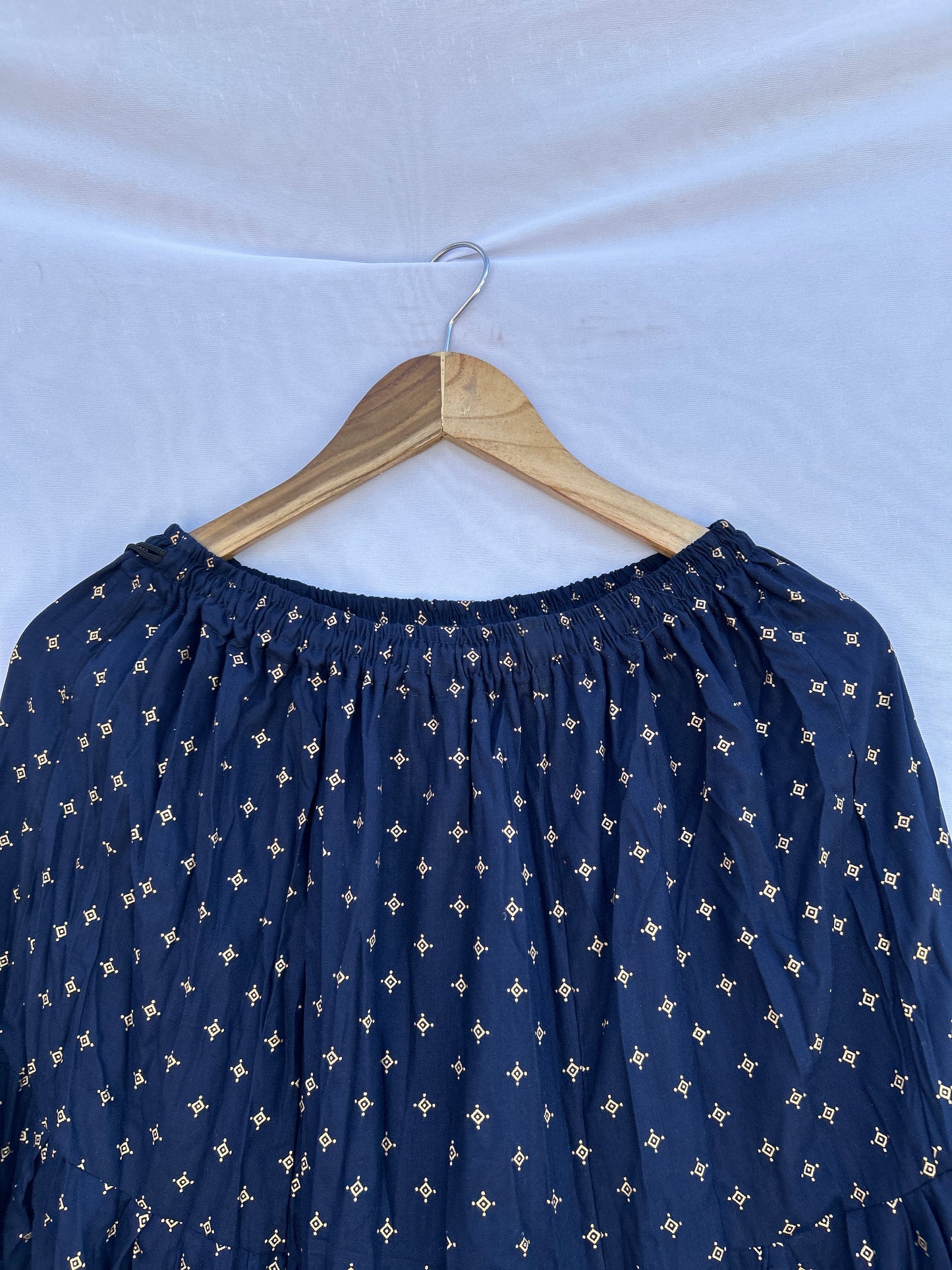 Navy blue small booti