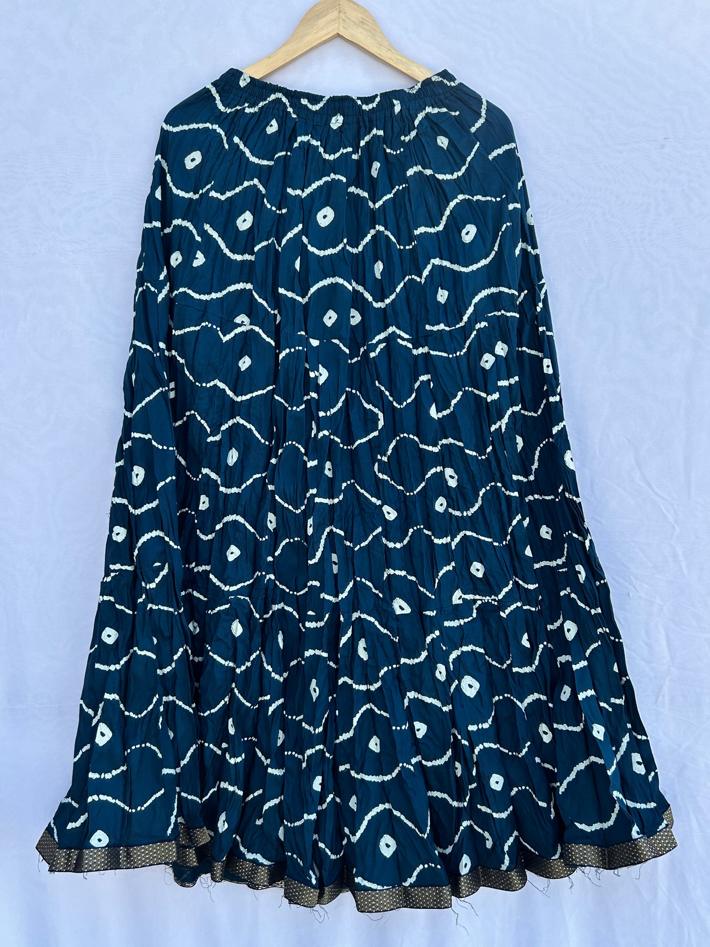 Blue stylish print