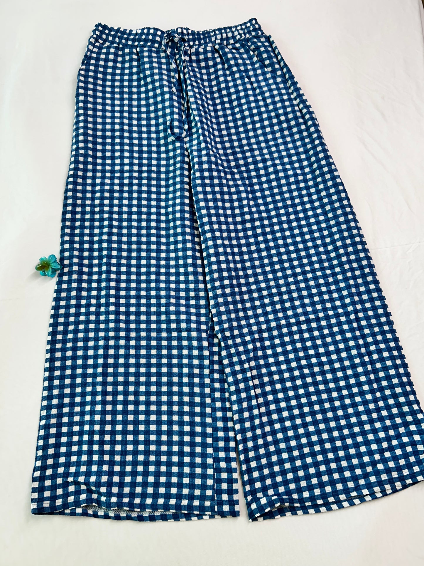 Blue Gingham Cute co-ord set