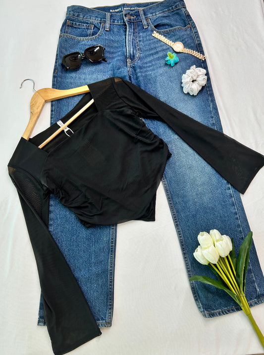 Power net top - Black