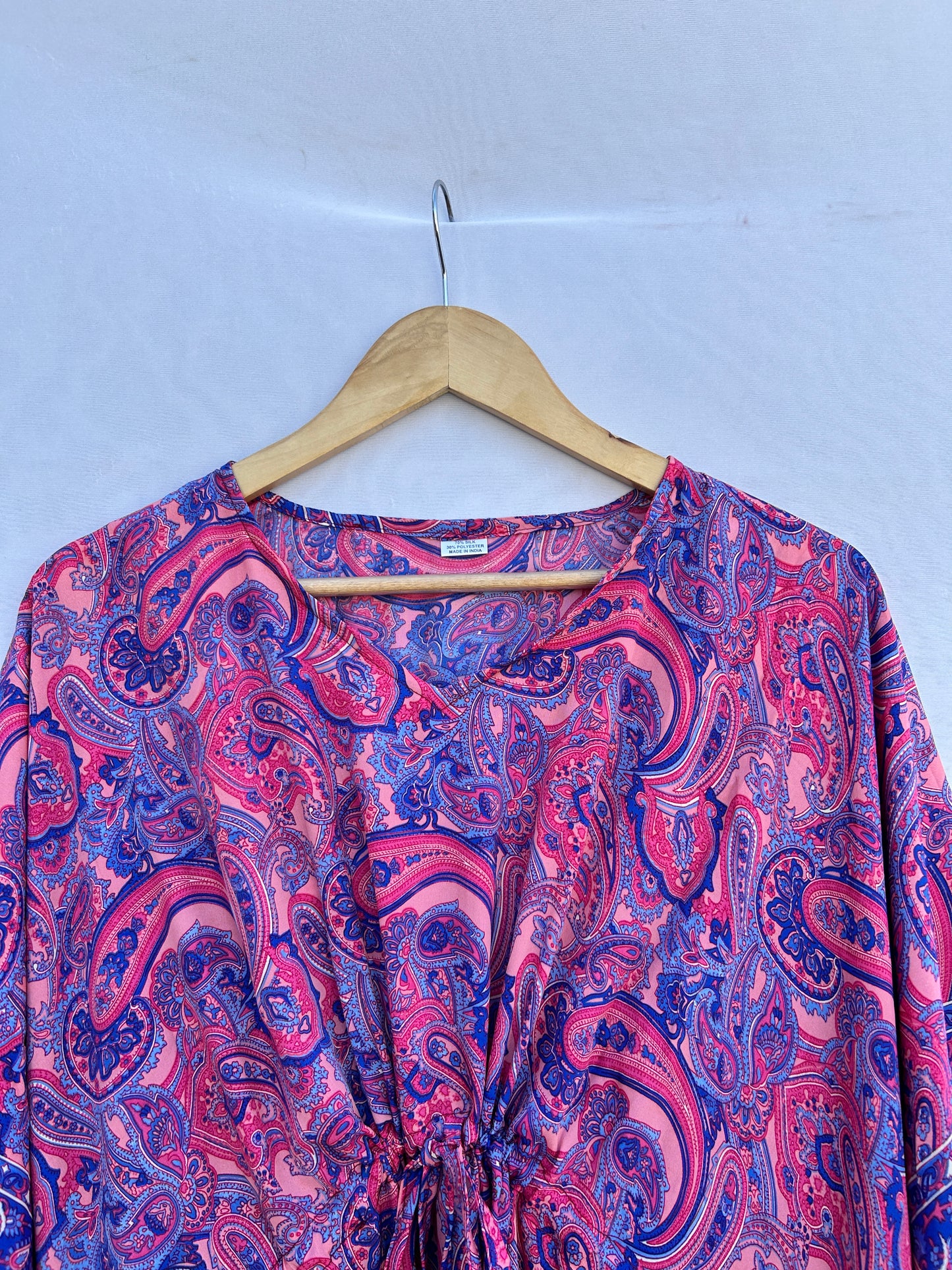 Pink cute Paisley printed