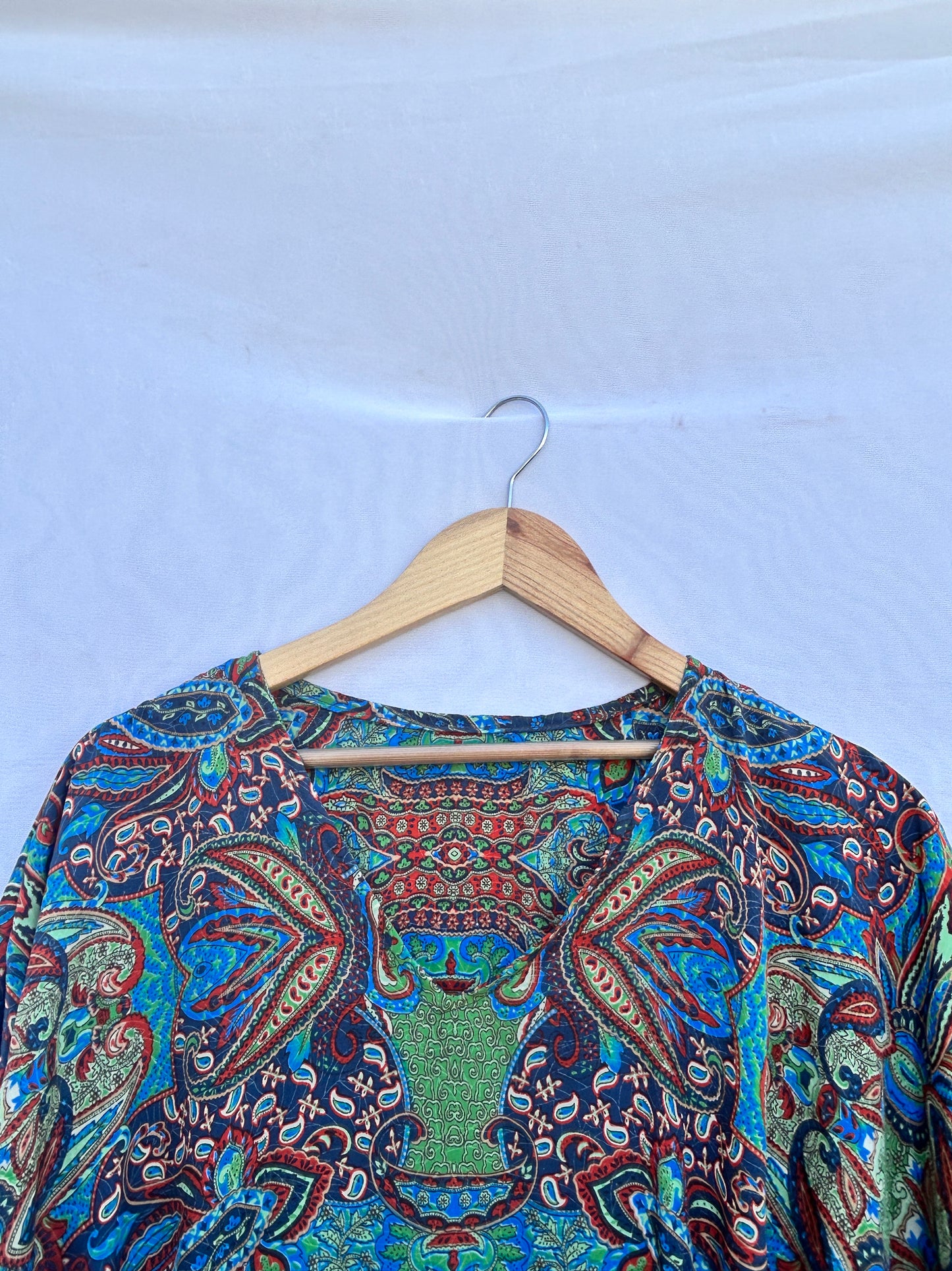 Paisley multi-colour printed