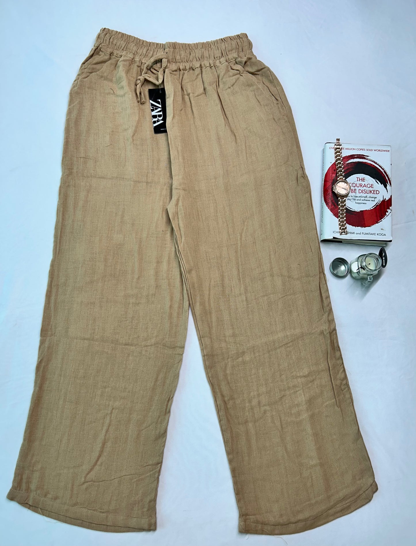 Linen pants - Beige