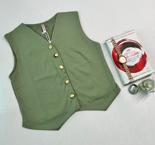 VesT -Olive green
