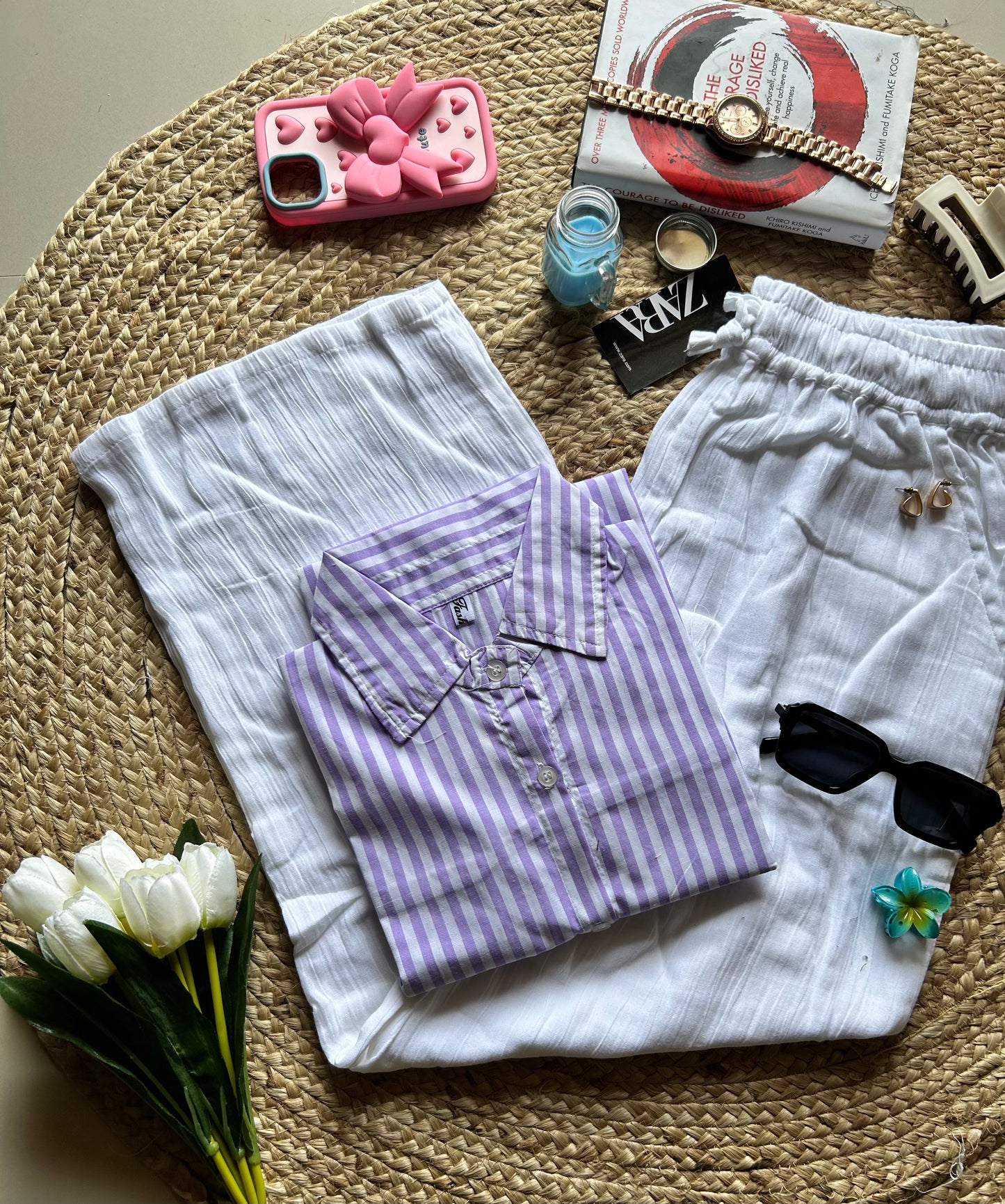 Stripe Lavender