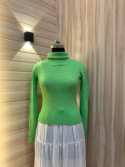 Lime Green Highneck