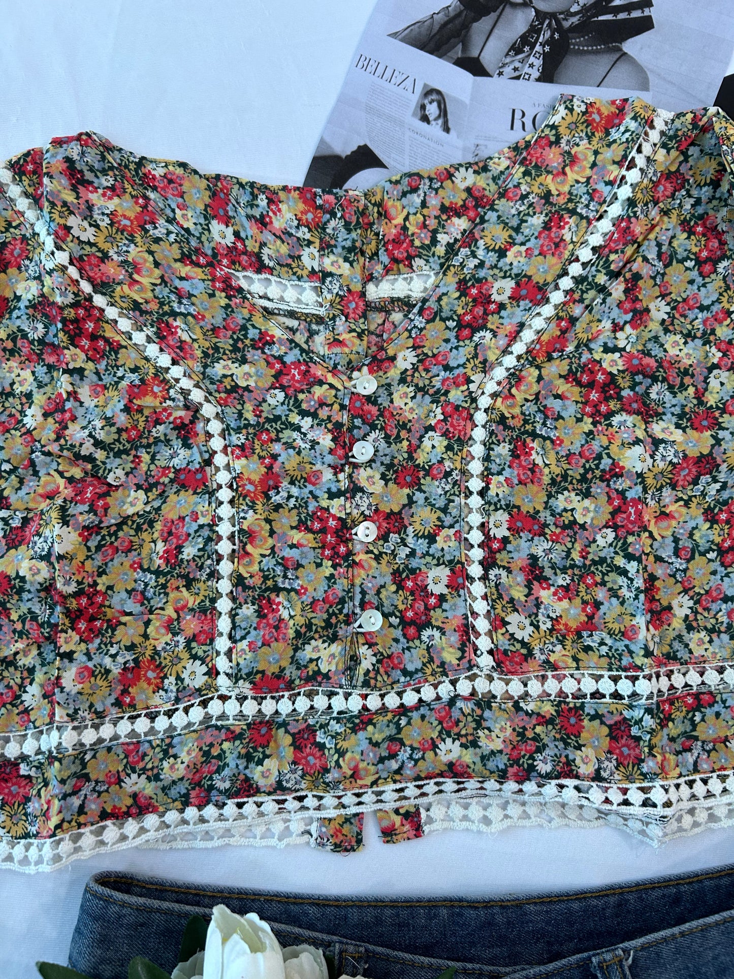 Cute floral top