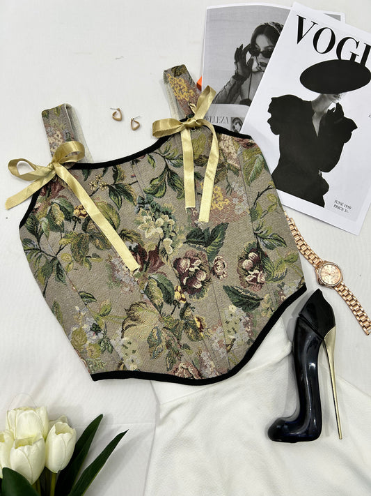 Pretty corset-Beige