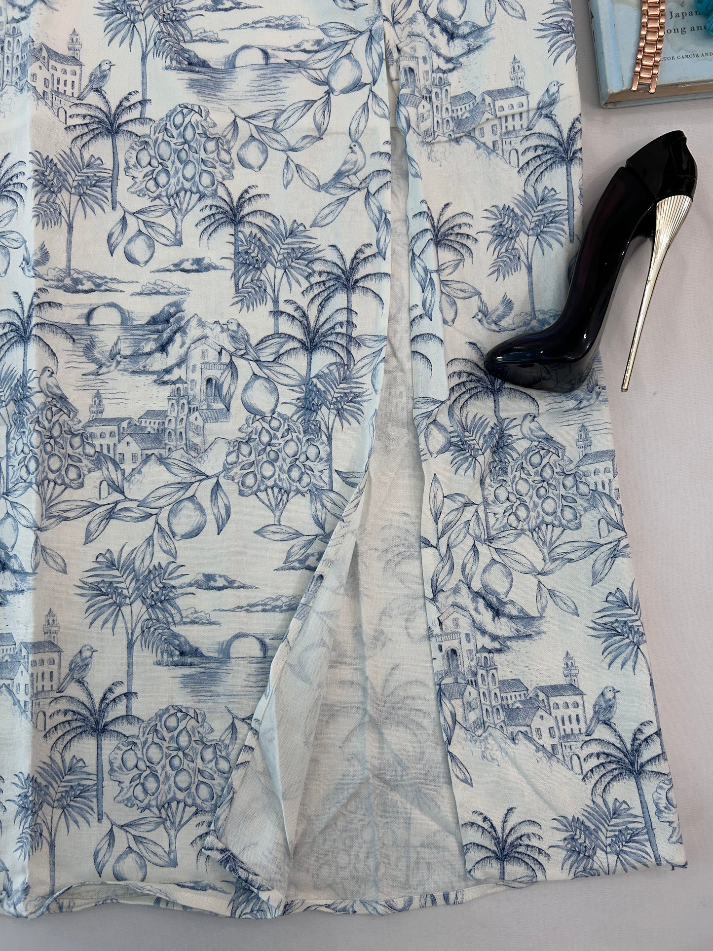 Prettiest printed skirt set