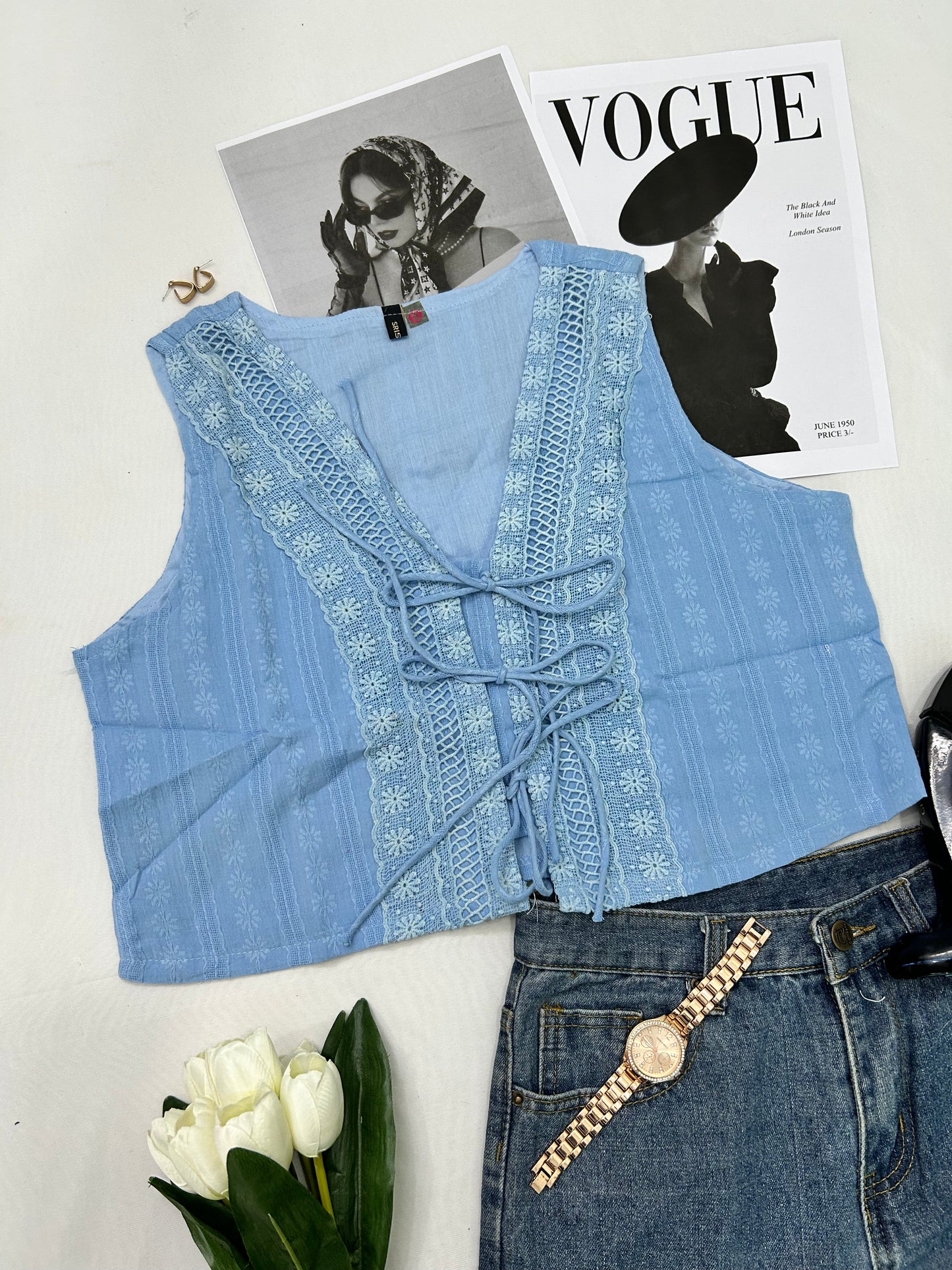 Pretty Tie-knot  - BLUE