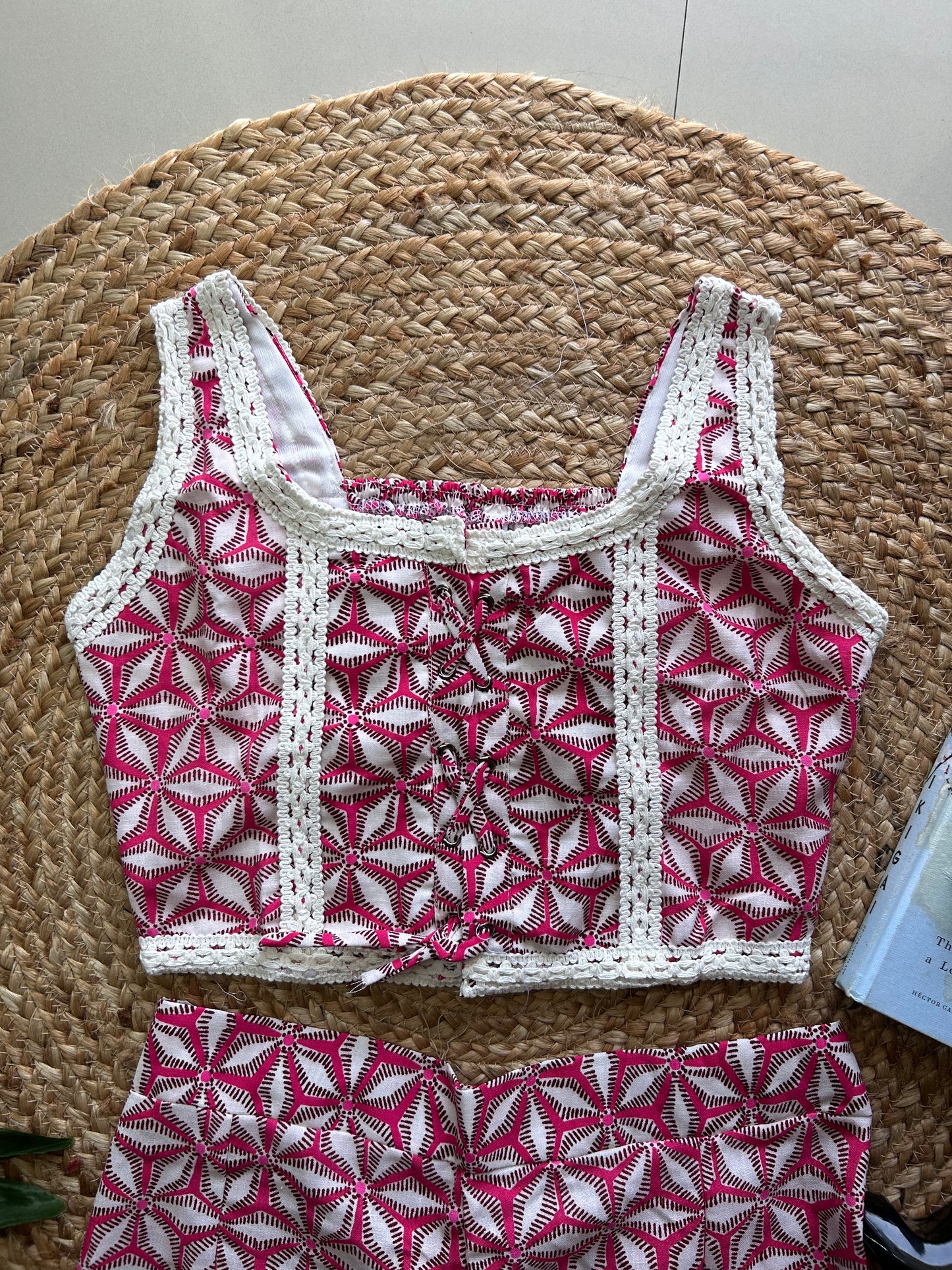 Pretty pink  printed co-ord set