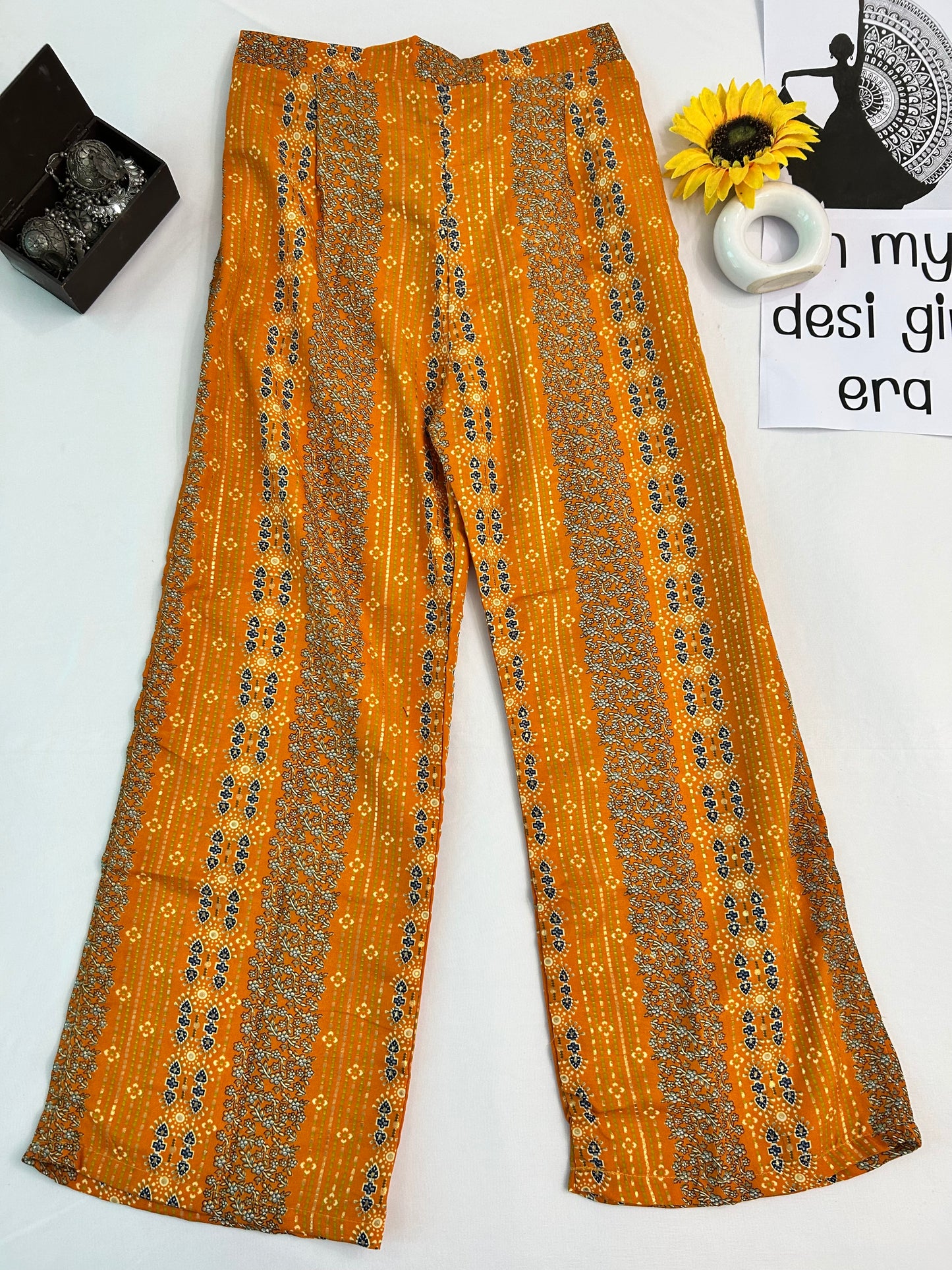 Yellow cute printed  co-ord set