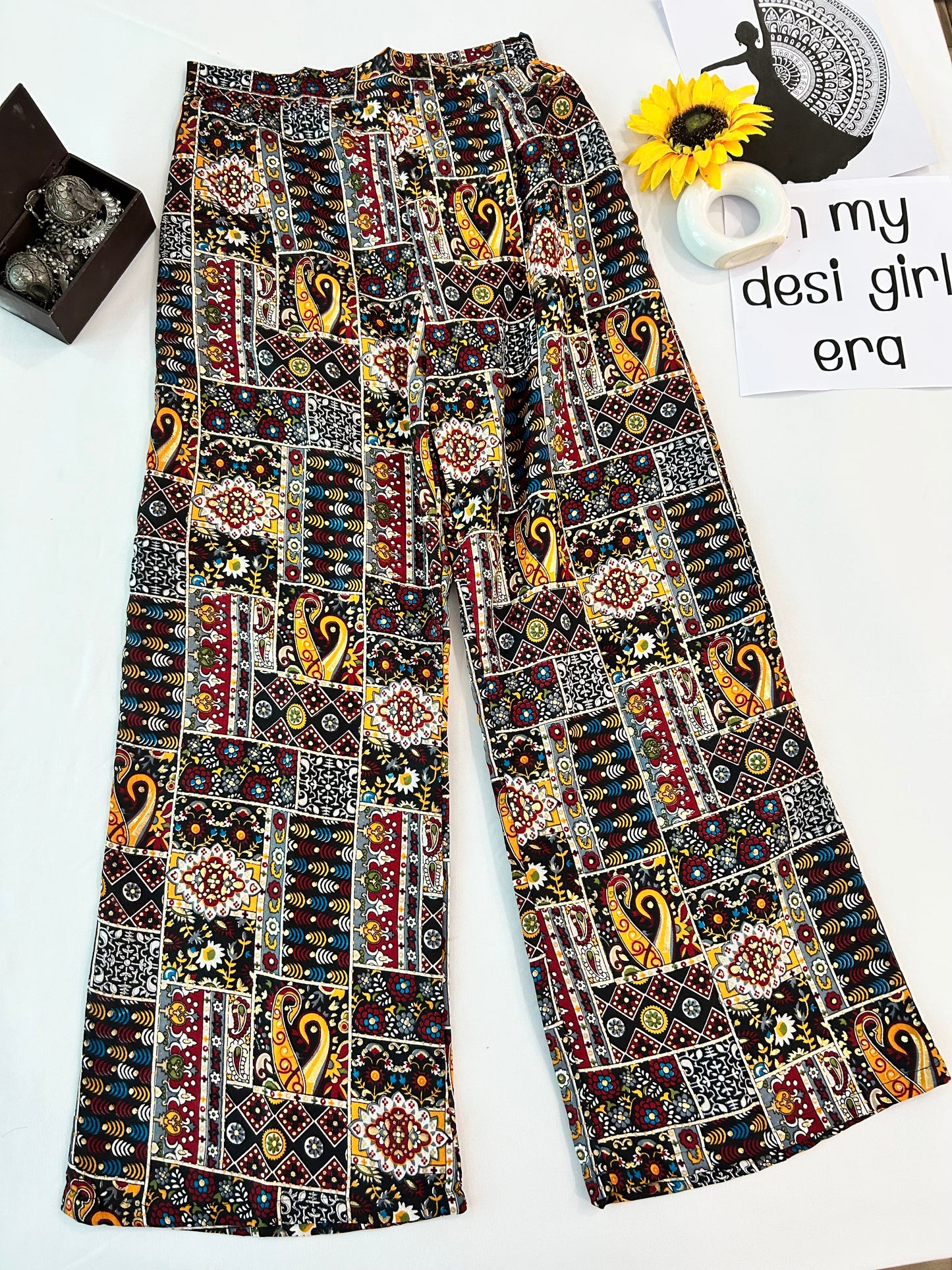 Black printed cute  co-ord set