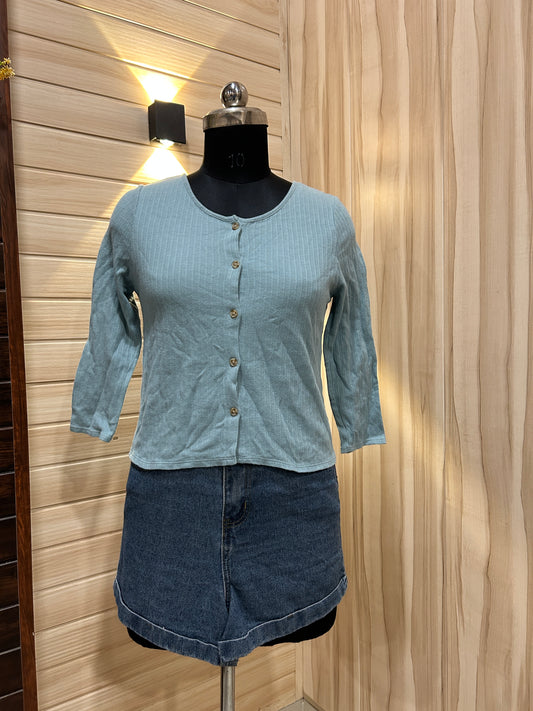 Pastel Blue round neck