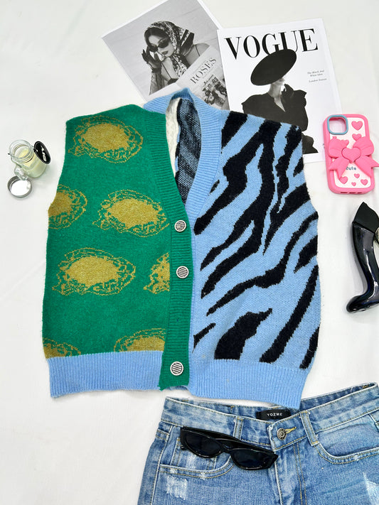 Blue abstract with buttons